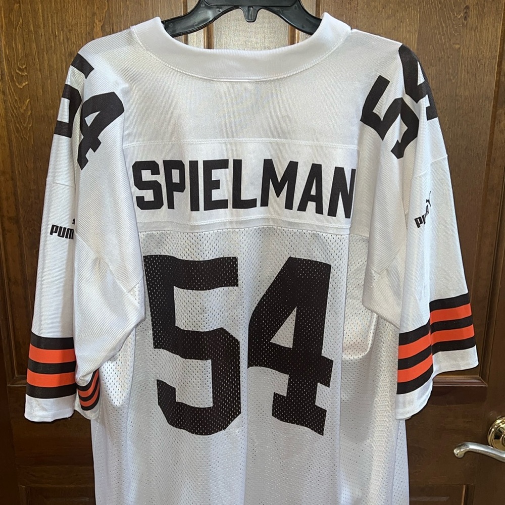 Cleveland Browns Chris Spielman vintage puma  jersey